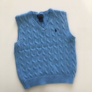 Boys Ralph Lauren Knitted Vest